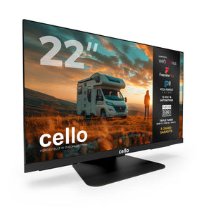 22″ Smart WebOS 12-Volt Full HD-Fernseher mit Perfect Pitch Sound
