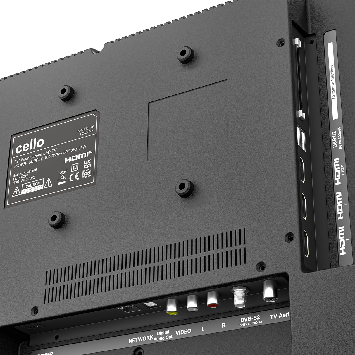 22 inch Smart Samsung Plus TV with Frameless Bezel