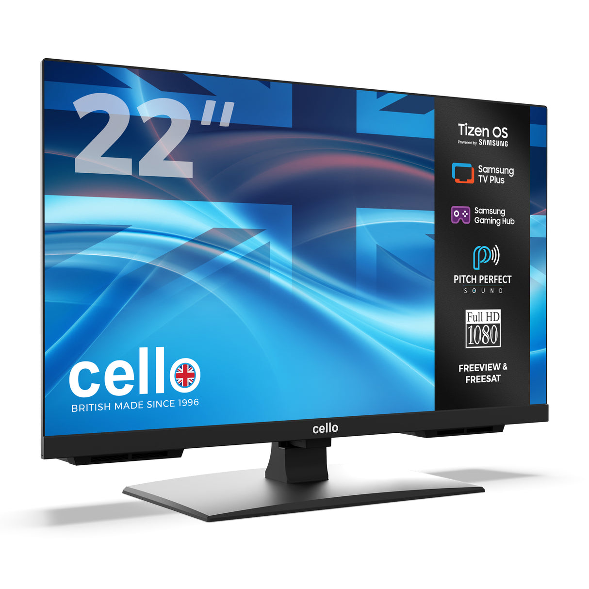 22 inch Smart Samsung Plus TV with Frameless Bezel