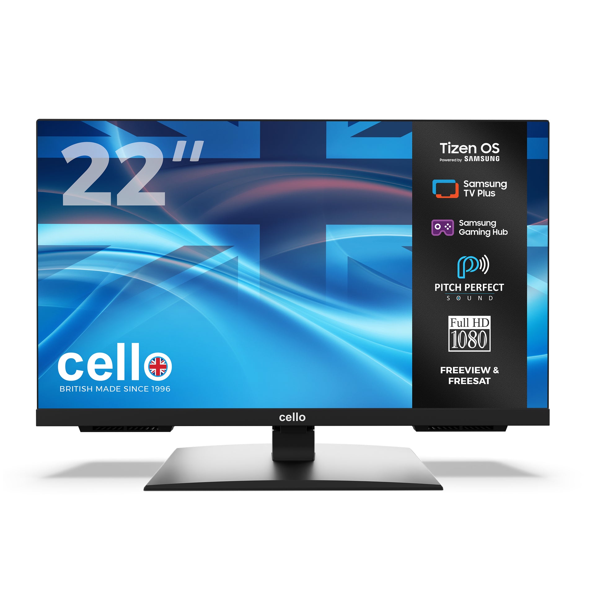 22 inch Smart Samsung Plus TV Frameless Bezel