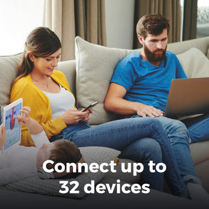 22 inch VOYAGER Smart Samsung Plus TV with built-in 5G Wi-Fi ROUTER