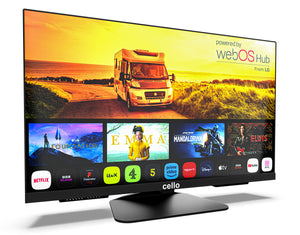 24″ Smart WebOS TV 12-Volt Traveller TV with Freeview Play