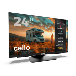 24″ Smart WebOS TV 12-Volt Traveller TV mit Freeview Play
