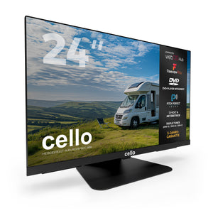 24″ Smart WebOS TV & DVD 12-Volt Traveller TV mit Freeview Play