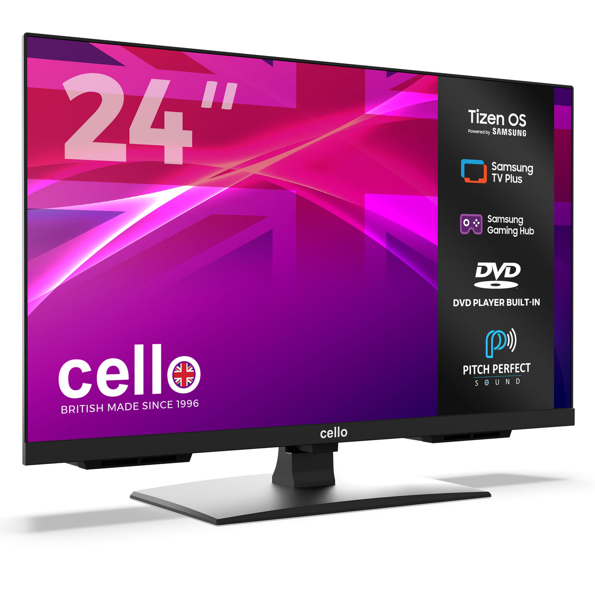 24 inch Smart Samsung Plus TV with DVD Player