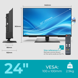 24 inch Smart Samsung Plus TV with DVD Player