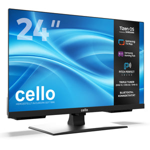 24 Zoll Smart Samsung Plus TV mit rahmenlosem Design