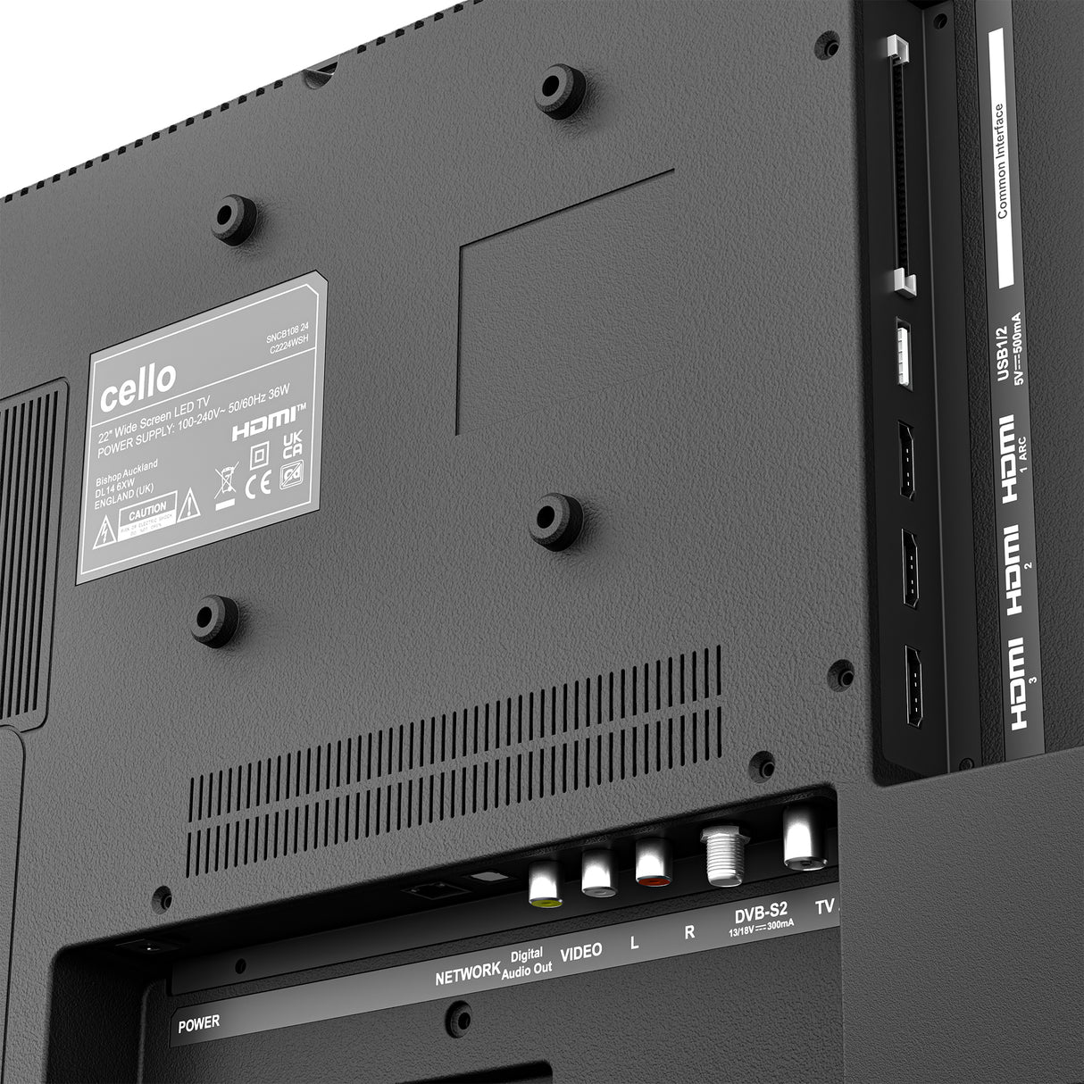 24 inch VOYAGER Smart Samsung Plus TV with built-in 5G Wi-Fi ROUTER