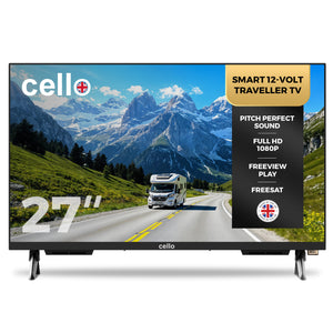 27″ C2725WS-TRAV Smart WebOS TV 12-Volt Traveller TV with Freeview Play