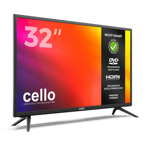 32-Zoll-HD-Ready-LED-Fernseher mit DVD-Player und Freeview T2 HD