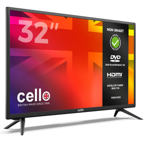 32" HD Ready LED TV with DVD Player and Freeview T2 HD