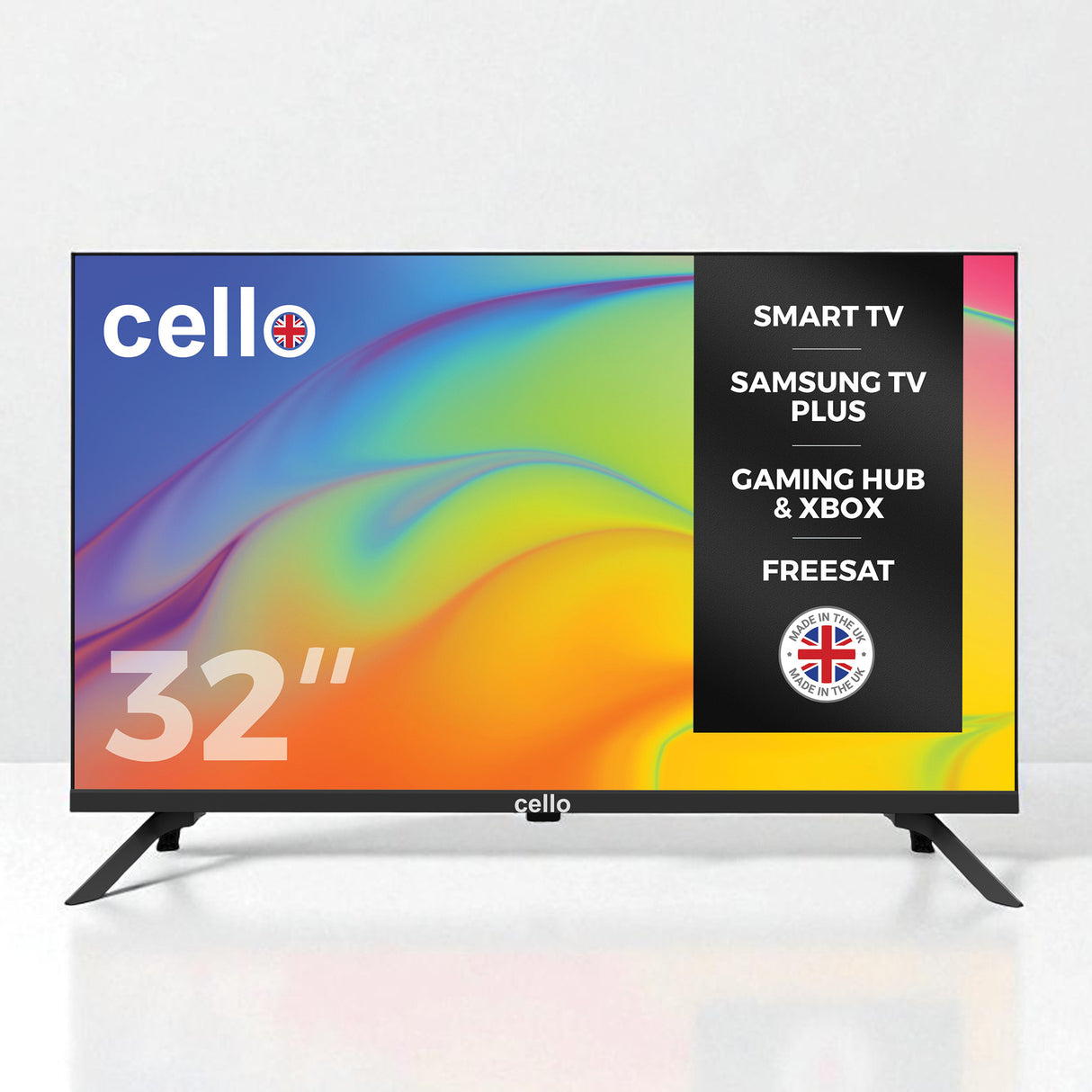 32 inch Smart Samsung Plus TV with Frameless Bezel