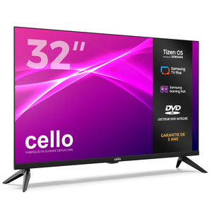 Téléviseur intelligent 32 pouces avec lecteur DVD