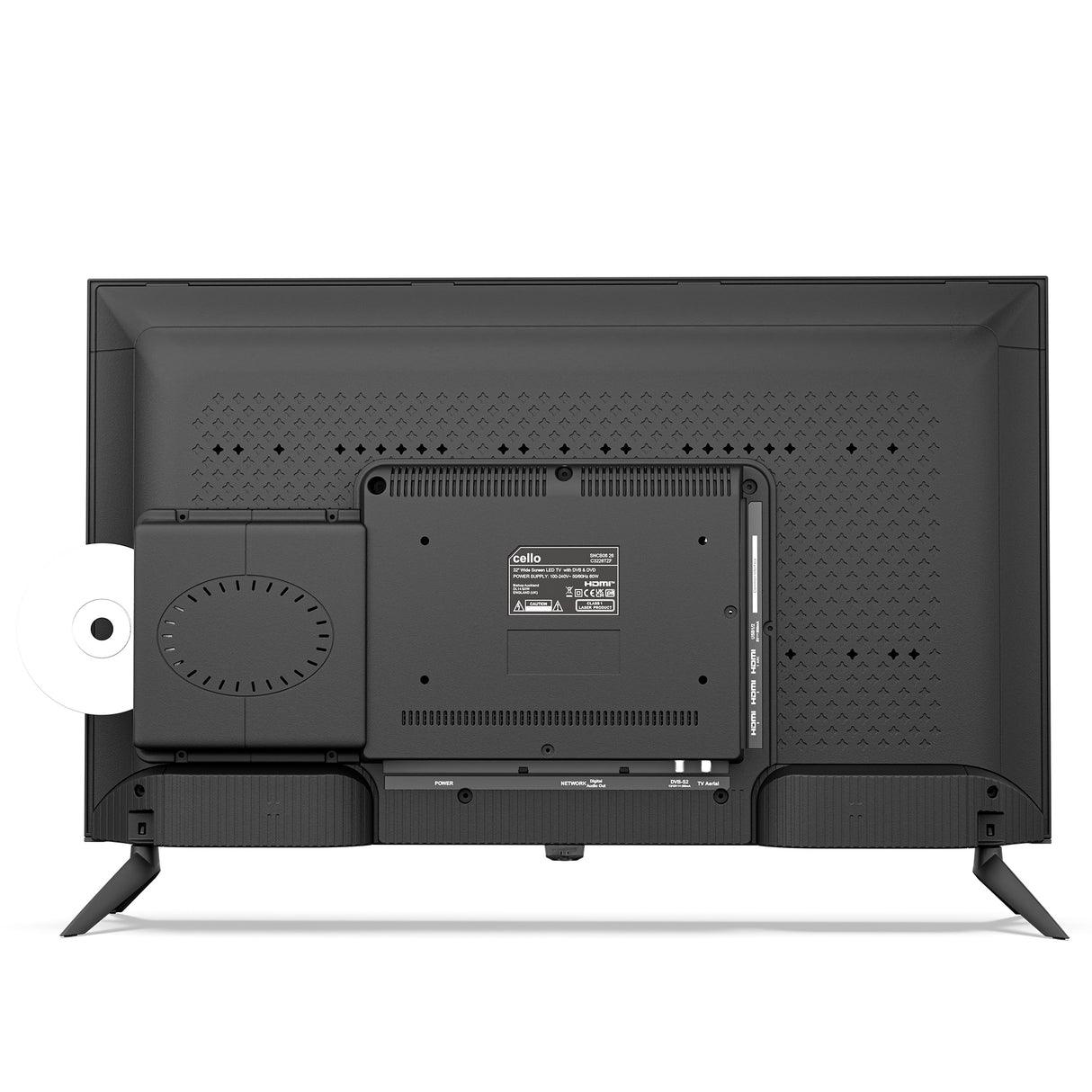 32 inch Smart Samsung Plus TV with DVD Player