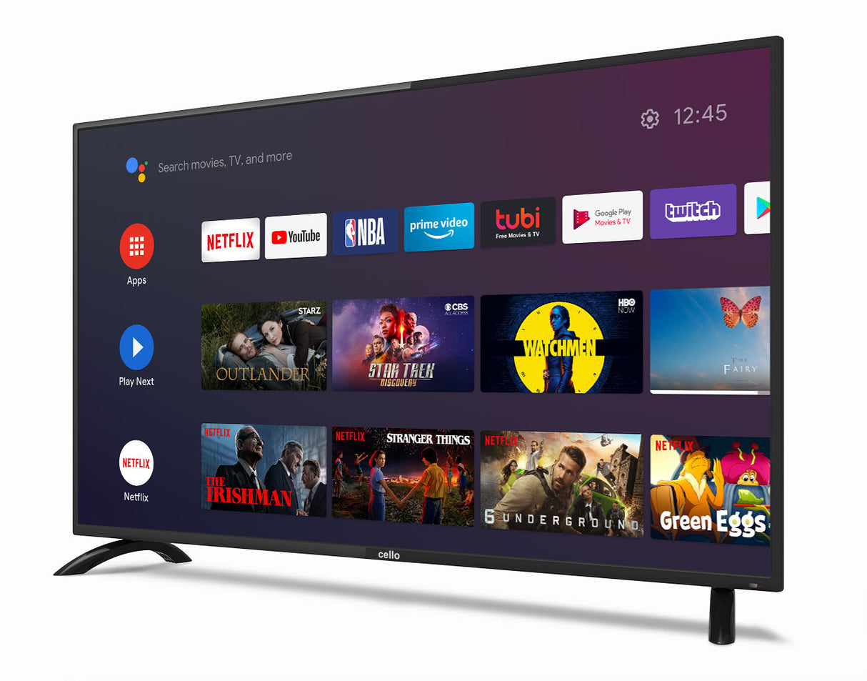 40" Smart Google TV with Google Assistant and Freeview Play