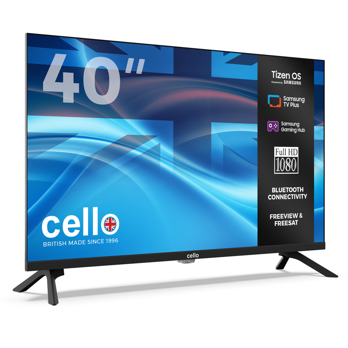 40" Smart Samsung Plus Full HD TV with Frameless Bezel
