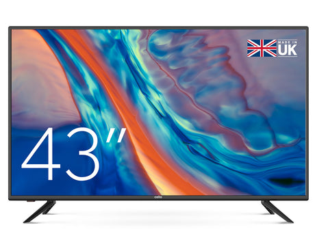 cello 43 inch hd led tv with freeview