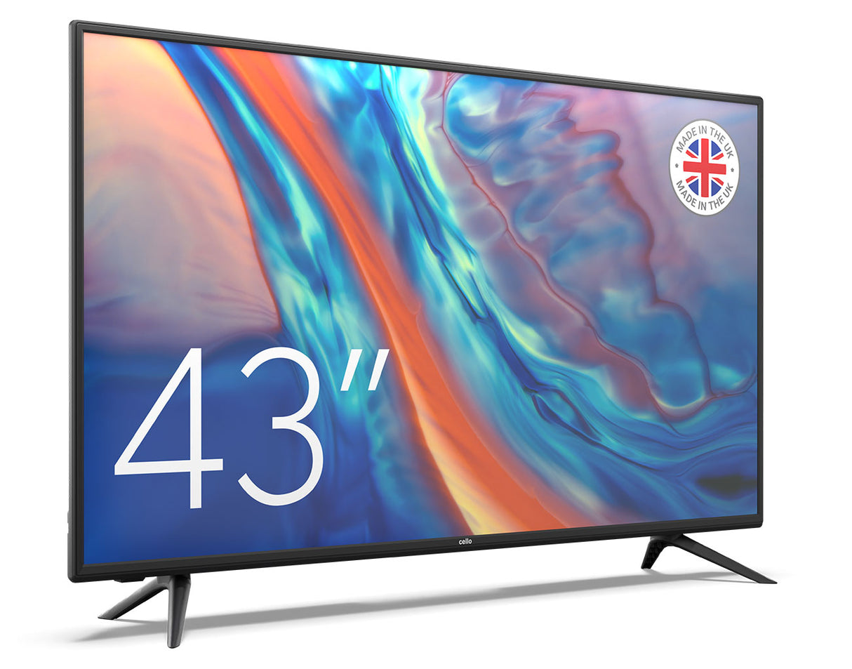 43” Full HD LED TV With Built-in Freeview T2 HD