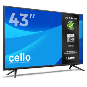 43-Zoll-Full-HD-LED-Fernseher mit integriertem Freeview T2 HD