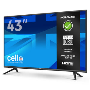 43” Full HD LED TV With Built-in Freeview T2 HD