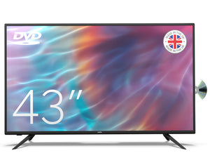 43" Full HD LED TV with DVD Player and Freeview T2 HD