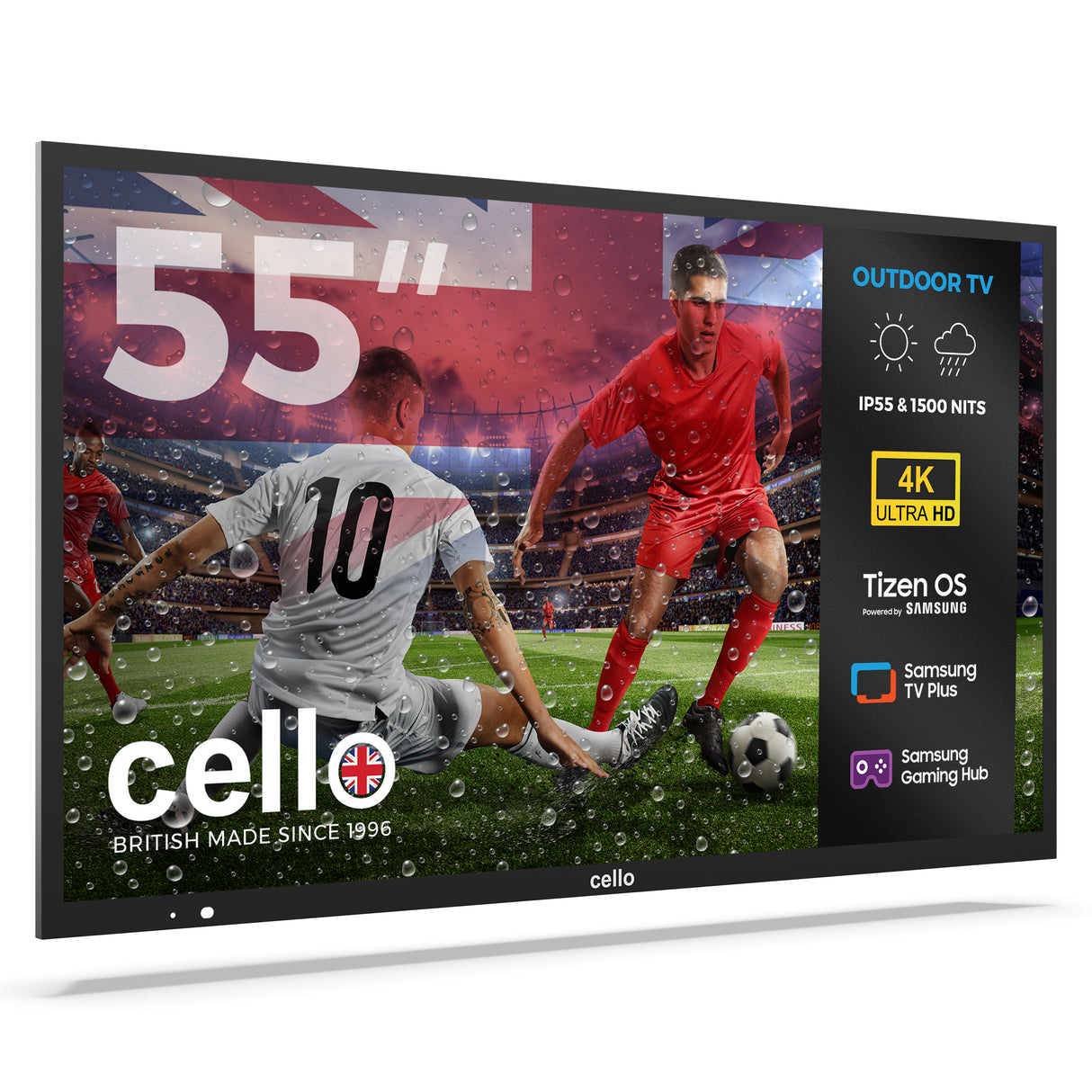 55 inch 4K UHD Smart Samsung Plus Outdoor TV