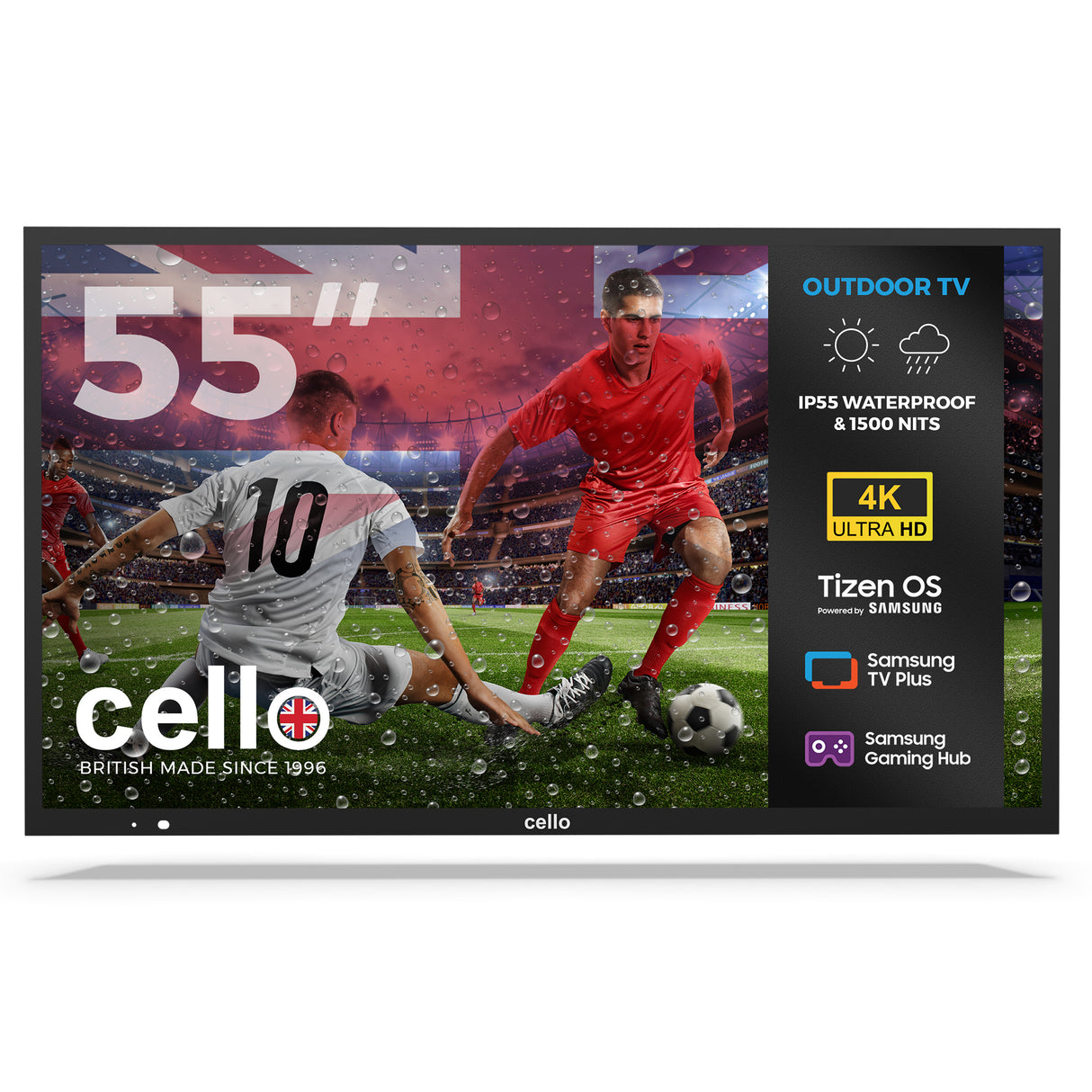 55 inch 4K UHD Smart Samsung Plus Outdoor TV