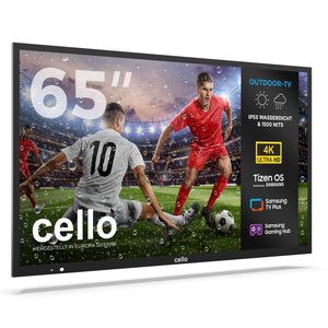 65 Zoll 4K UHD Smart Samsung Plus Outdoor TV (DE)