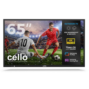 65 Zoll 4K UHD Smart Samsung Plus Outdoor TV (DE)