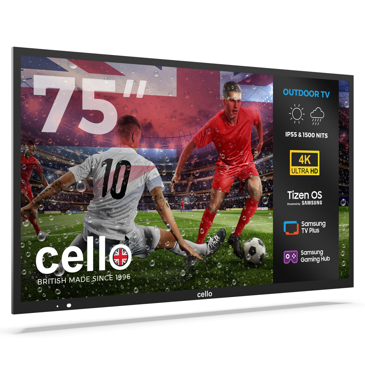 75 inch 4K UHD Smart Samsung Plus Outdoor TV
