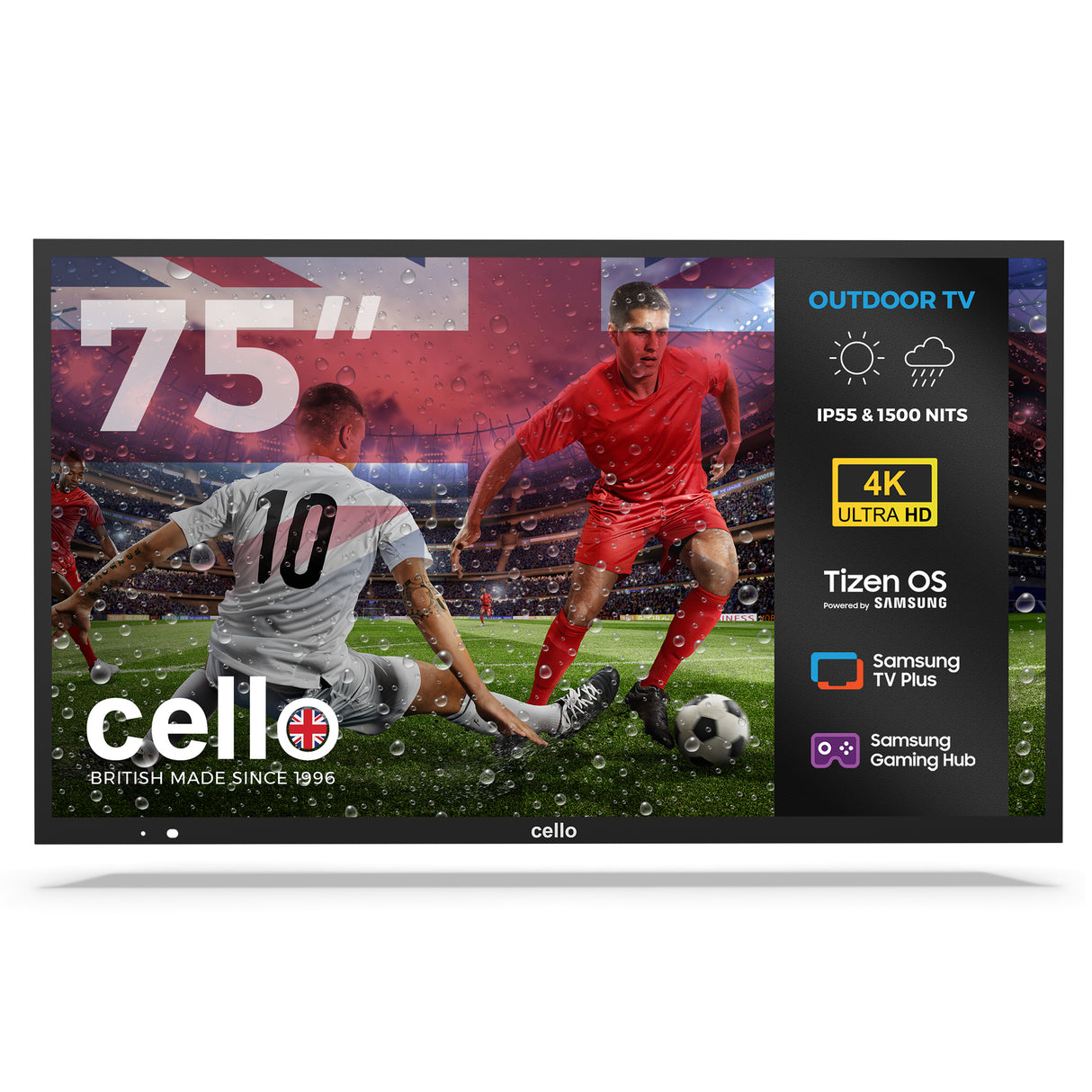 75 inch 4K UHD Smart Samsung Plus Outdoor TV