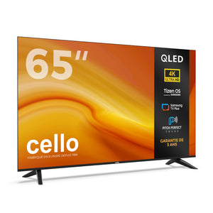 Téléviseur Smart TV QLED 4K UHD 65 pouces avec cadre sans bordure (FR)