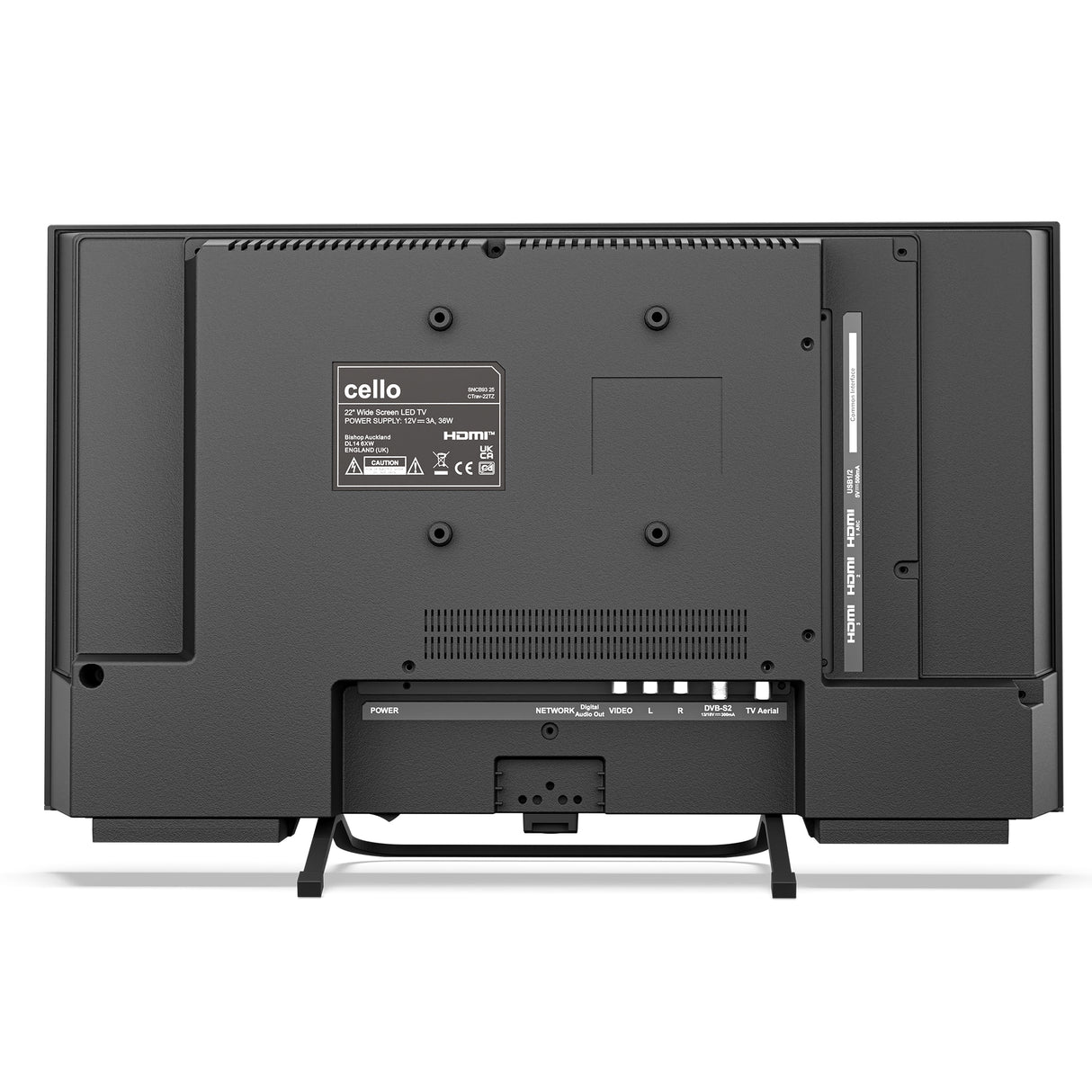 22 inch Smart Samsung Plus 12-Volt Traveller TV with Pitch Perfect Speakers (DE)
