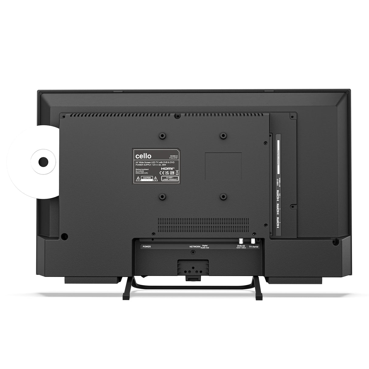 24 inch Smart Samsung Plus 12-Volt Traveller TV with DVD Player