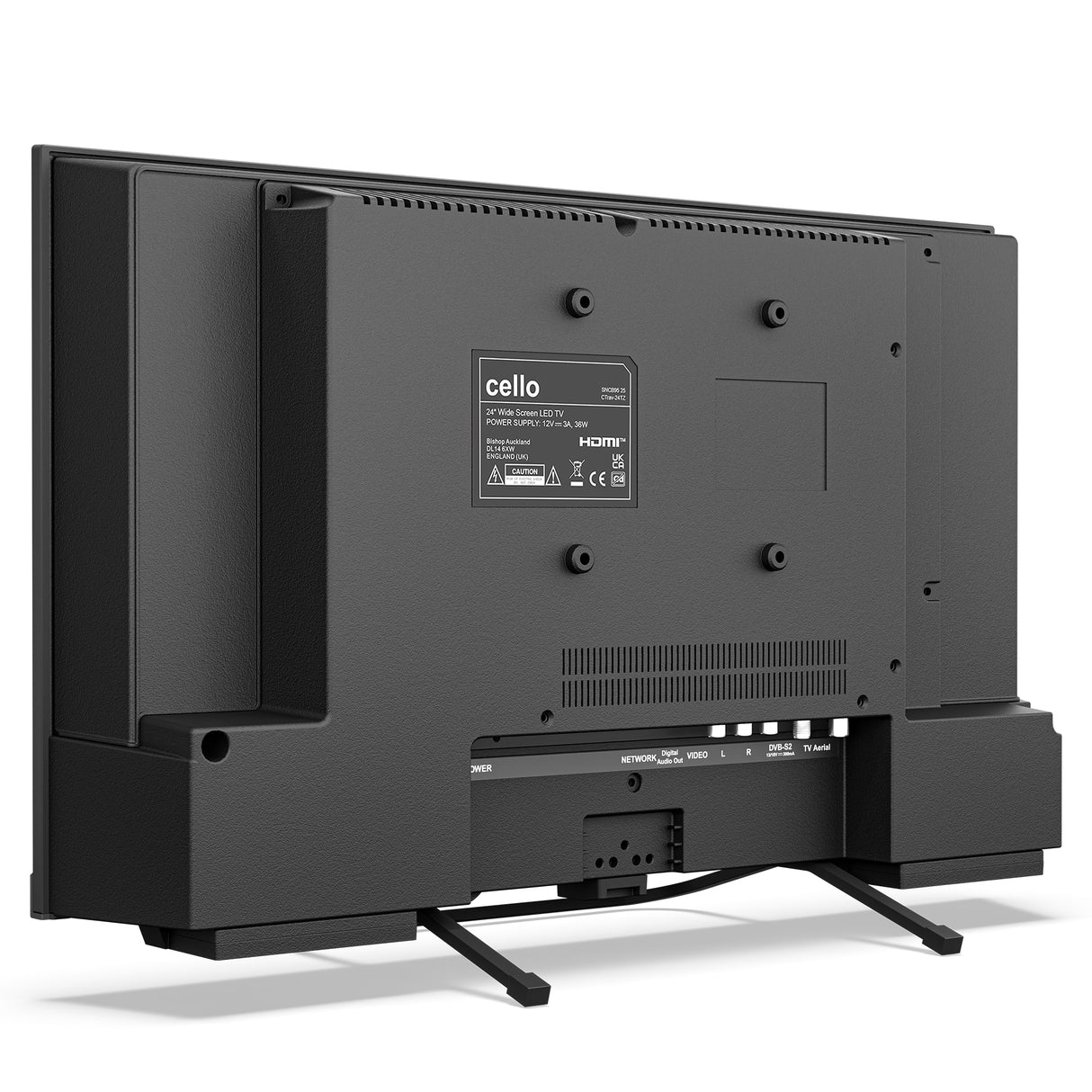 24 inch Smart Samsung Plus 12-Volt Traveller TV with Pitch Perfect Speakers