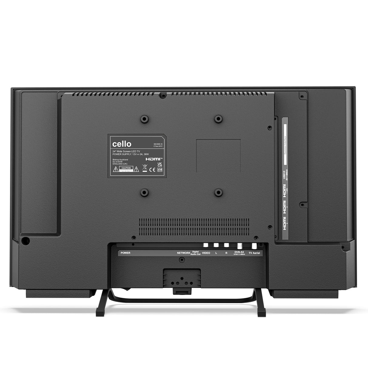 24 inch Smart Samsung Plus 12-Volt Traveller TV with Pitch Perfect Speakers