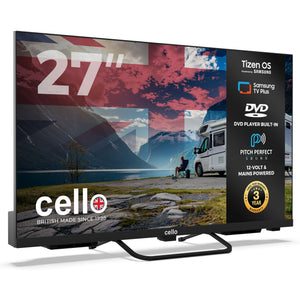27 inch Smart Samsung Plus 12-Volt Traveller TV with DVD Player
