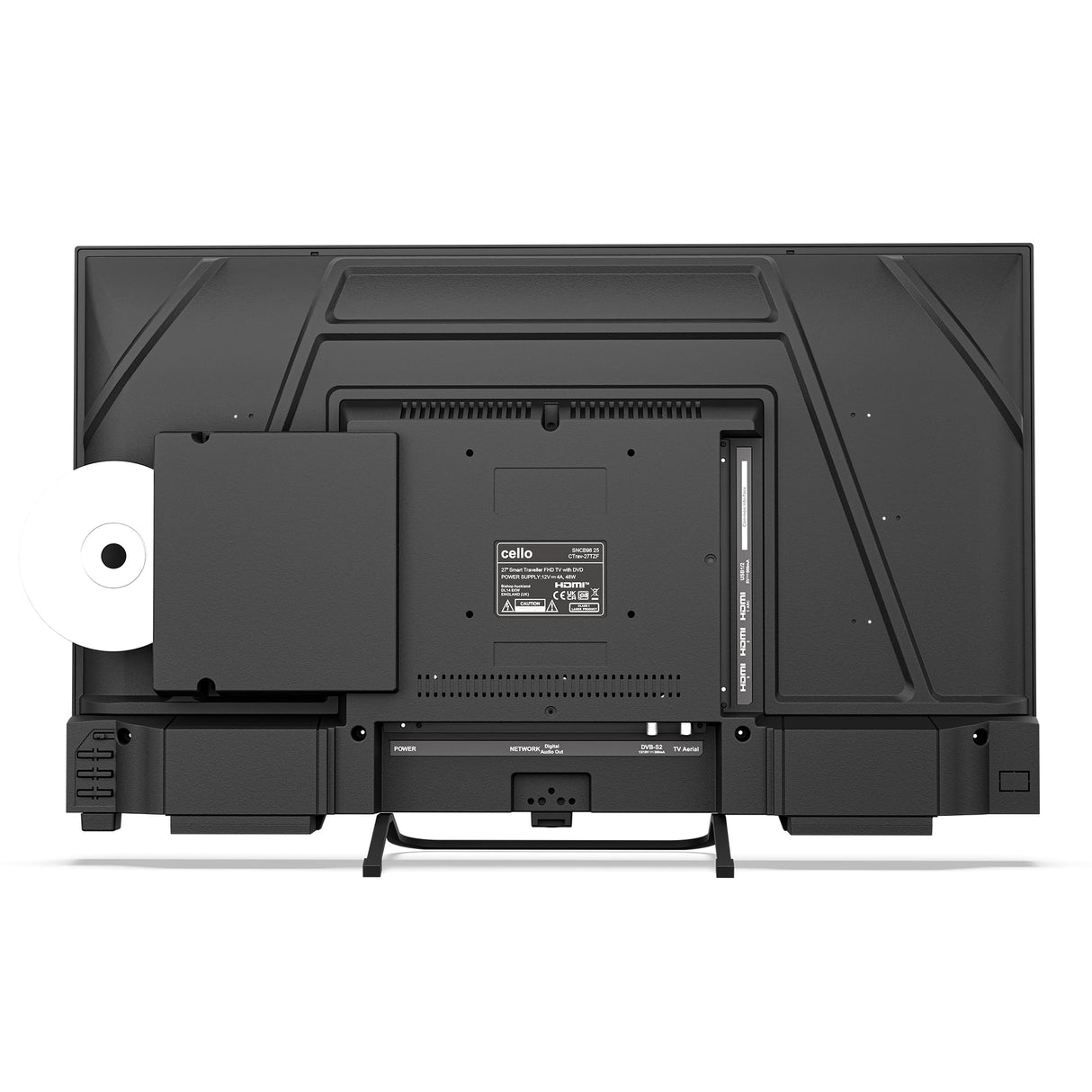27 inch Smart Samsung Plus 12-Volt Traveller TV with DVD Player (DE)