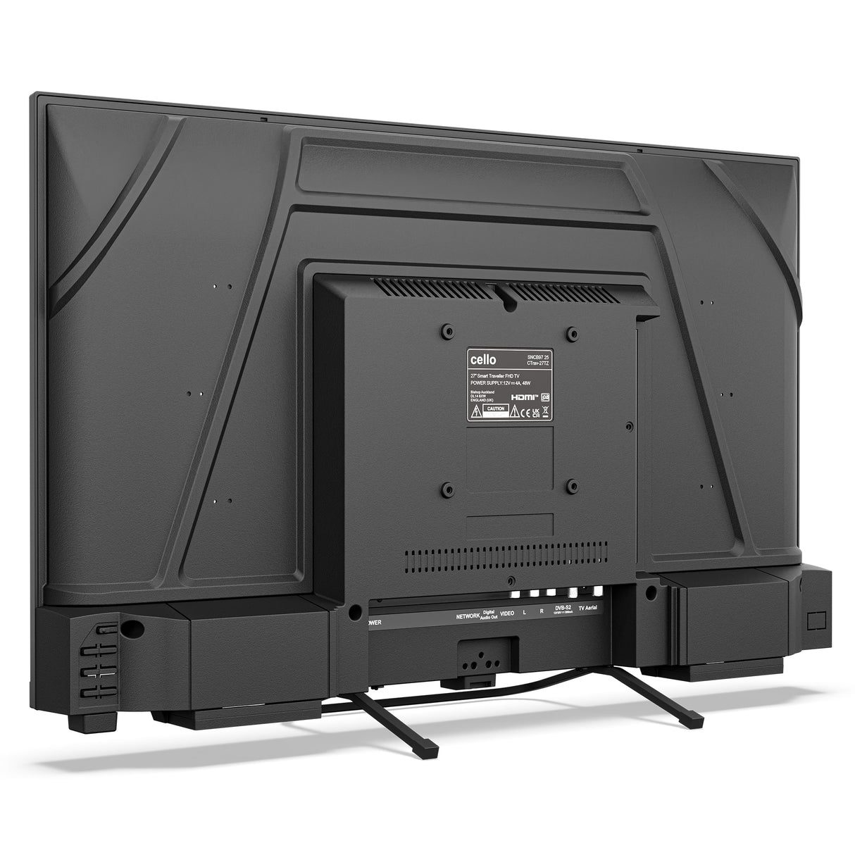 27 inch Smart Samsung Plus 12-Volt Traveller TV with Frameless Bezel