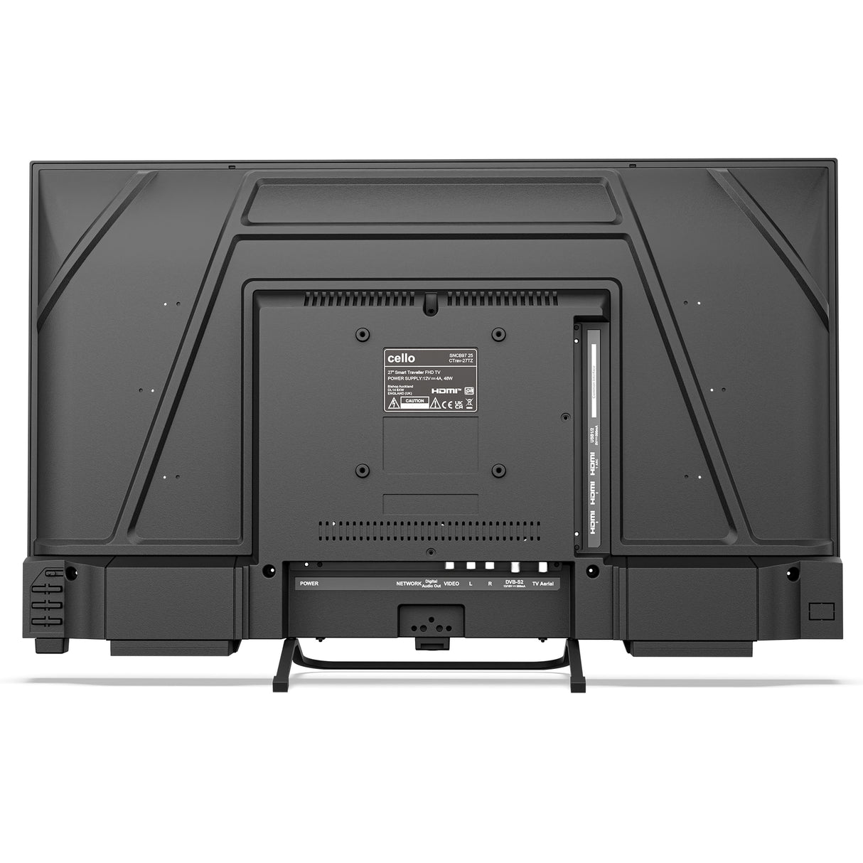 27 inch Smart Samsung Plus 12-Volt Traveller TV with Frameless Bezel