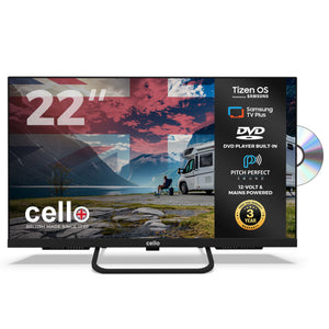 22 inch Smart Samsung Plus 12-Volt Traveller TV with DVD Player