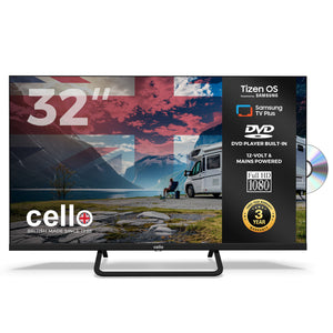 32 inch Smart Samsung Plus 12-Volt Traveller TV with DVD Player