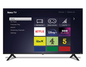 65" Frameless 4K UHD Smart Roku TV with Freeview Play (Ferguson brand)