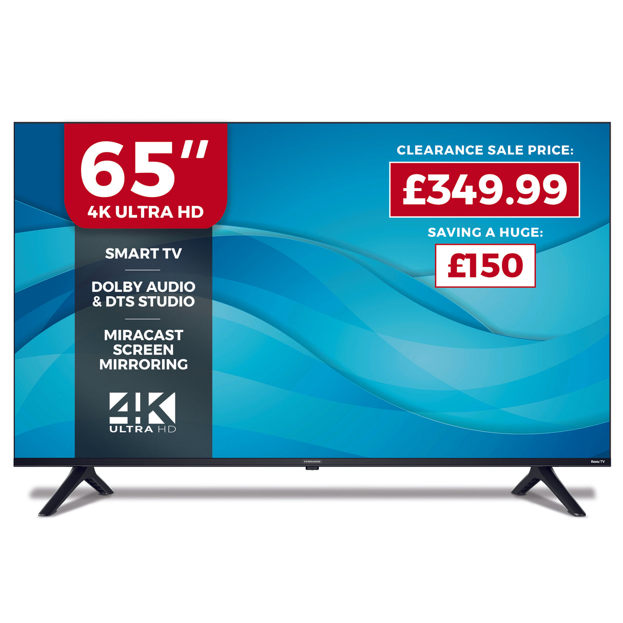 43 Inch Freeview Play App Roku 65