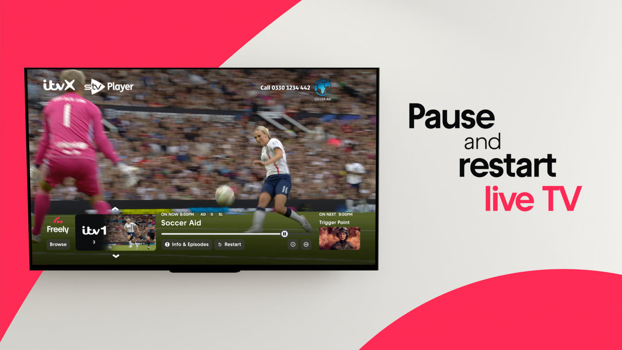 Cello 32" Smart Frameless TV with FREELY