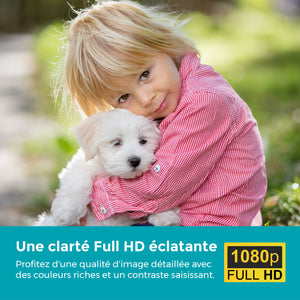 Téléviseur intelligent 12 volts 24 pouces pour voyageurs avec lecteur DVD (FR)