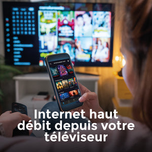 Smart TV VOYAGER 24 pouces avec routeur Wi-Fi 5G intégré