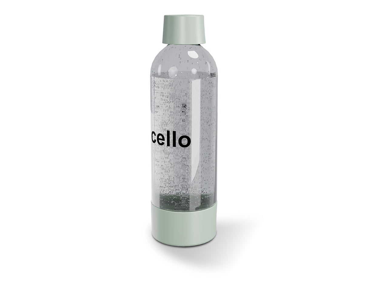 Cello 0.8L / 800ml Slimline Water Bottle for Soda Maker