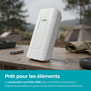 ROUTEUR WI-FI 4G LTE EXTÉRIEUR 12 VOLTS INDICE DE PROTECTION IP 65