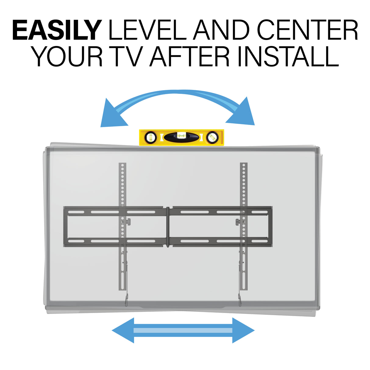 TV Wall Mount with Tilting Adjustment for 40” – 90” LED TVs